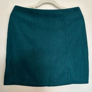 NWOT Corduroy Mini Skirt